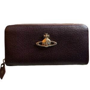 Vivienne Westwood Orb Long Wallet Leather